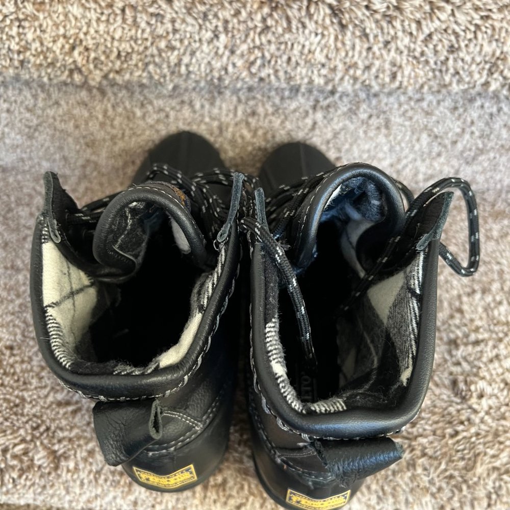 Pendleton Women's Black Leather Upper / Rubber Sh… - image 7